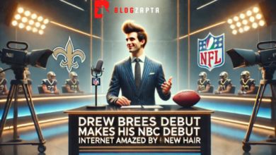 drew brees makes his nbc debut, internet amazed by his new hair